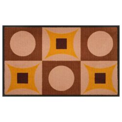 Designmatte orange braun