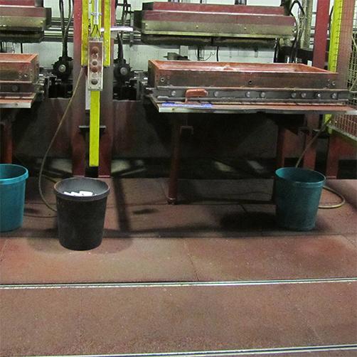 Fallschutzplatten Arbeitsplatz