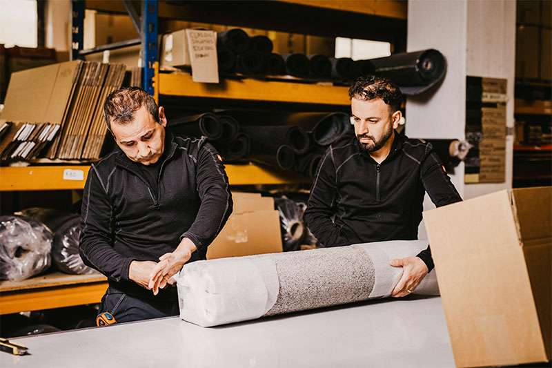 mattenzuschnitt-verpackung
